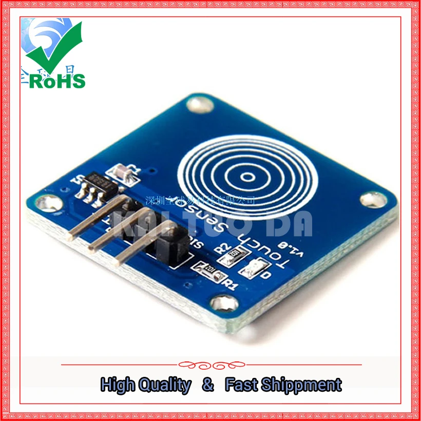 Touch Sensor Module Robot Touch Switch Touch Switch Sensor 1 Way Channel Board