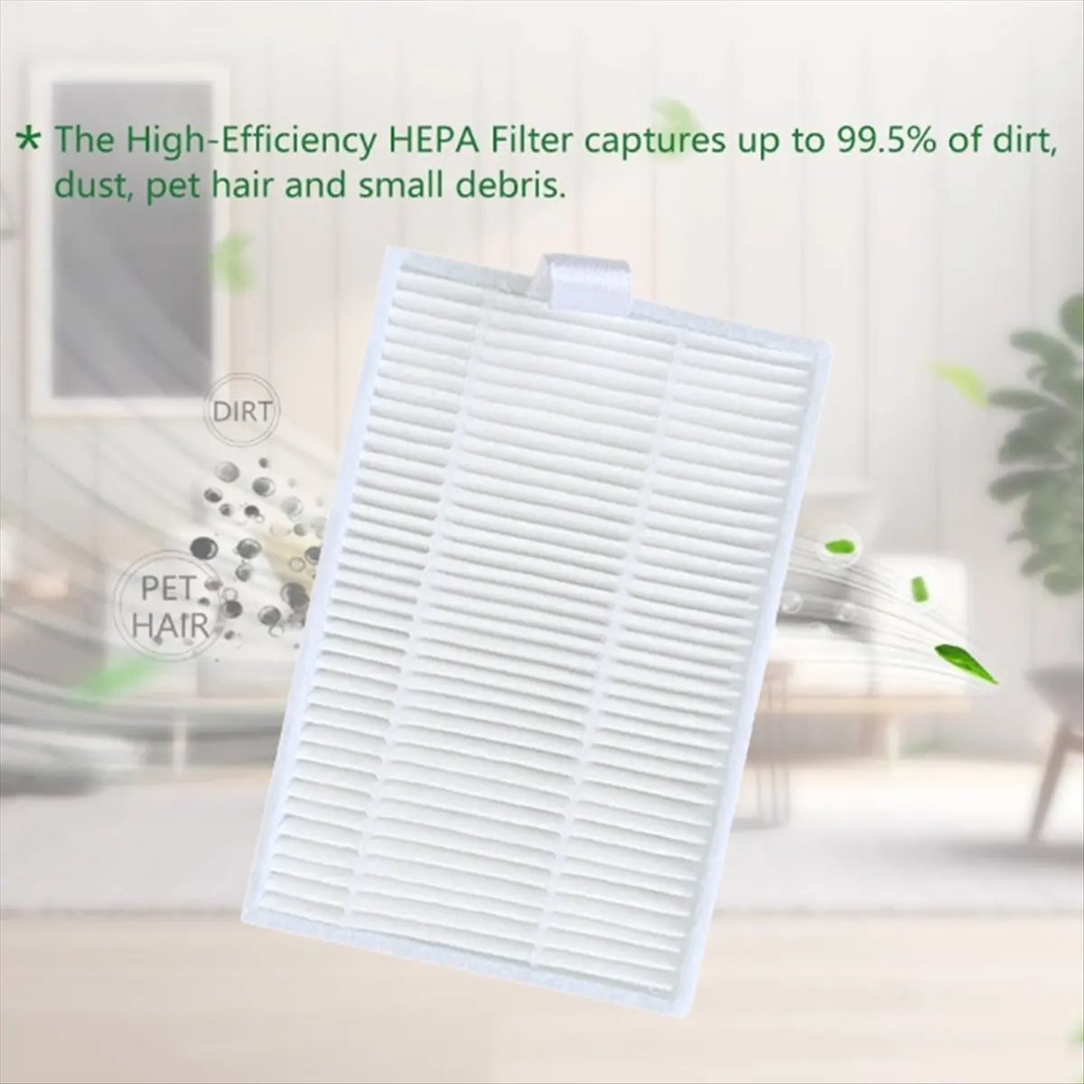 ترقية 30 قطعة فلتر Hepa لـ C30B XR500 E30 ملحقات المكنسة الكهربائية الروبوتية استبدال أجزاء مرشح #1
