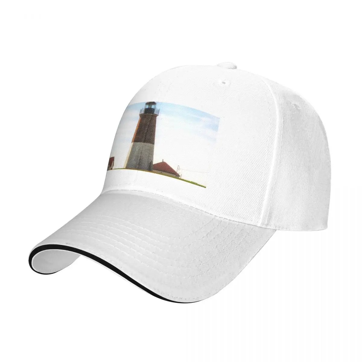 Point Judith Light House Baseball Cap New In Hat Rugby Luxury Woman Men's