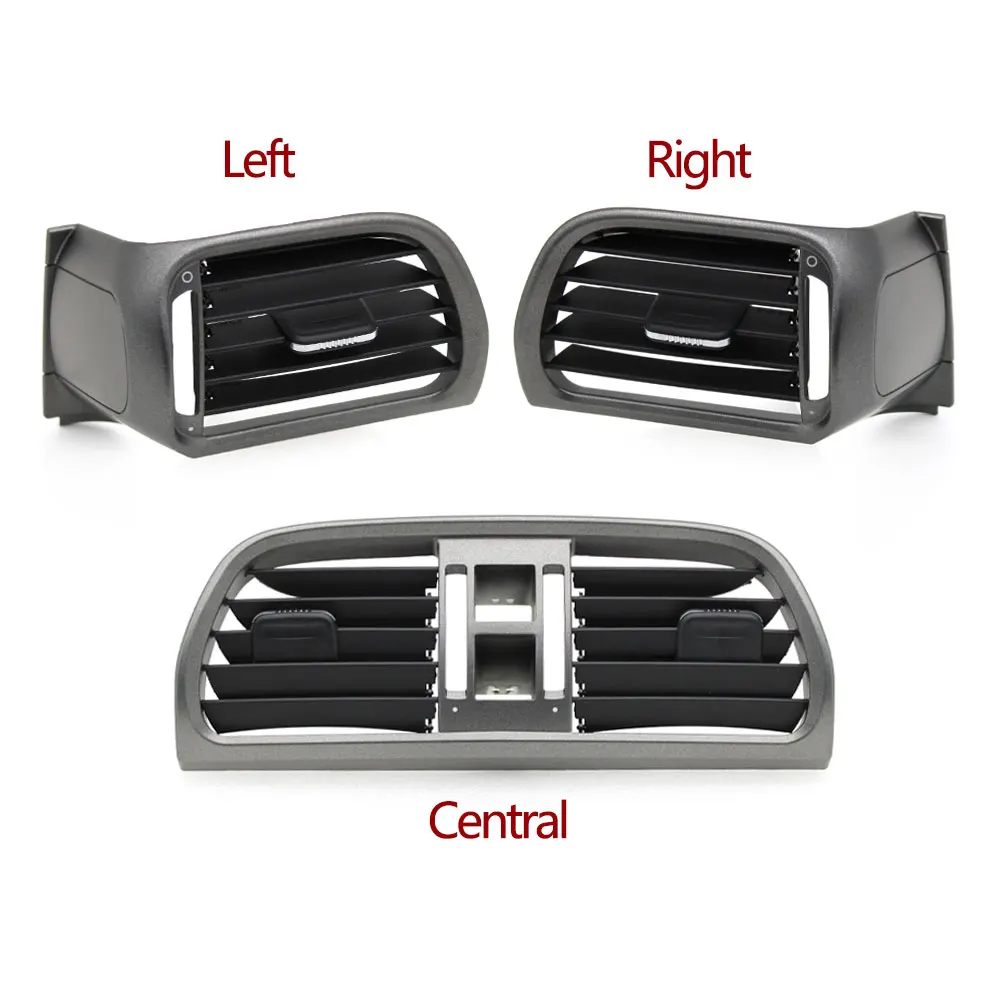 Front Air Conditioner Left Right Central AC Vent Grille Oulet Cover Panel For Porsche 911 Carrera Targa GT2 GT3 997 2004-2012