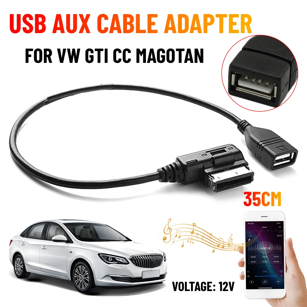 

For AMI MMI 3G/2G Aux Bluetooth-compatible Adapter Auto Audio Cable for Audi Q5 A5 A7 R7 S5 Q7 A6 L A8L2008 - 2012