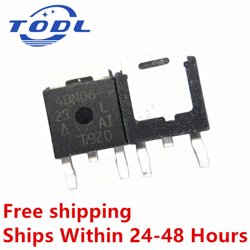 (10piece)100% New 40N06-25 40N06 40N06-25L SUD40N06-25L 25N06 25N06-45L 25N06-45 SUD25N06-45L TO-252 Chipset