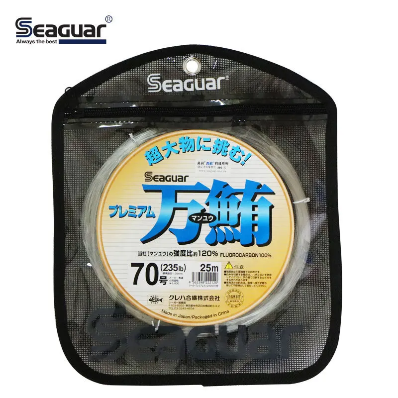 

Seaguar Japan High Quality Manfrotto Deep-Sea Carbon Front Guide Line 25/30m Fishing Supplies Sub Line Fishing Line