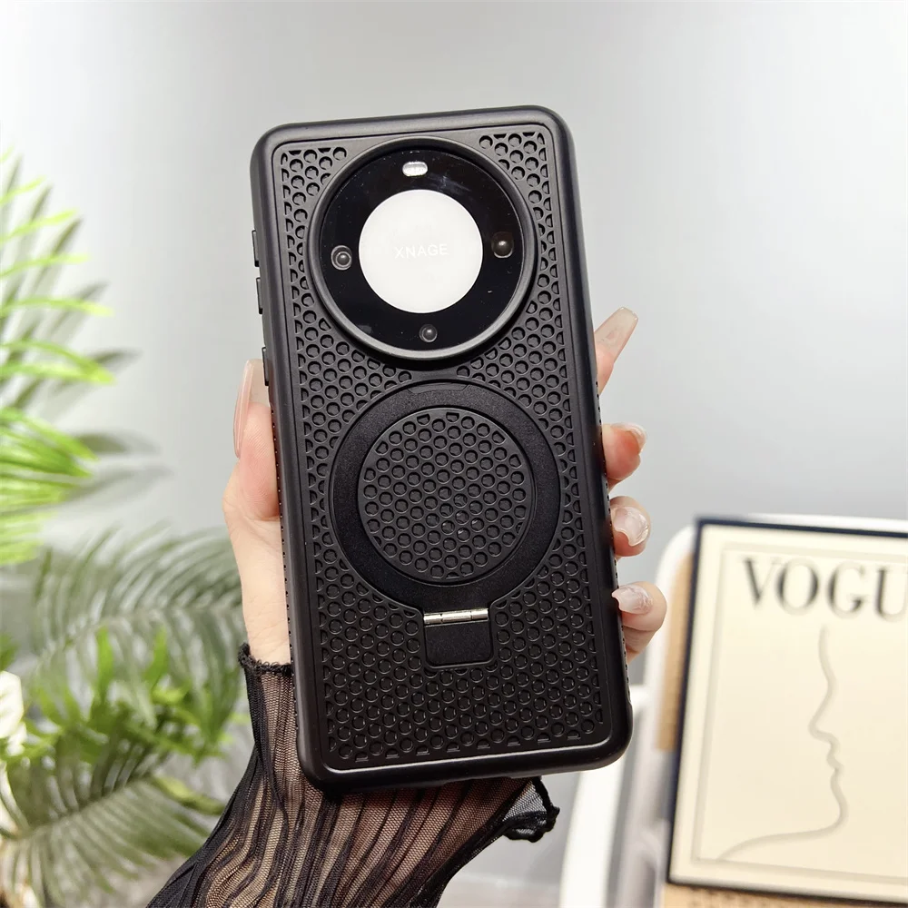 

Супер рассеивающий тепло охлаждающий чехол Magsafe для Huawei Mate 60 MT 60 Pro, дышащий магнитный держатель-подставка, чехол для беспроводной зарядки