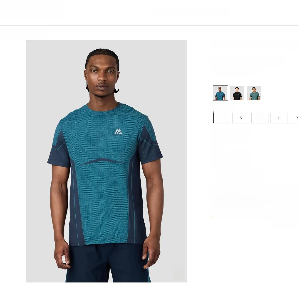 Montirex Pulseseamless T-Shirt Quick Dry Breathable Four Colors Casual Sportswear round Neck Short Sleeve Men's T-Shirt