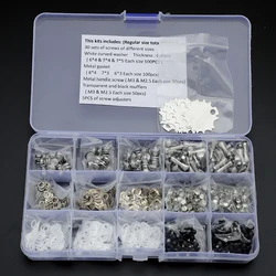 New Metal Screws Accessories For Professional Hairdressing Scissors Multi-sizes Gaskets Mufflers Assembly screws