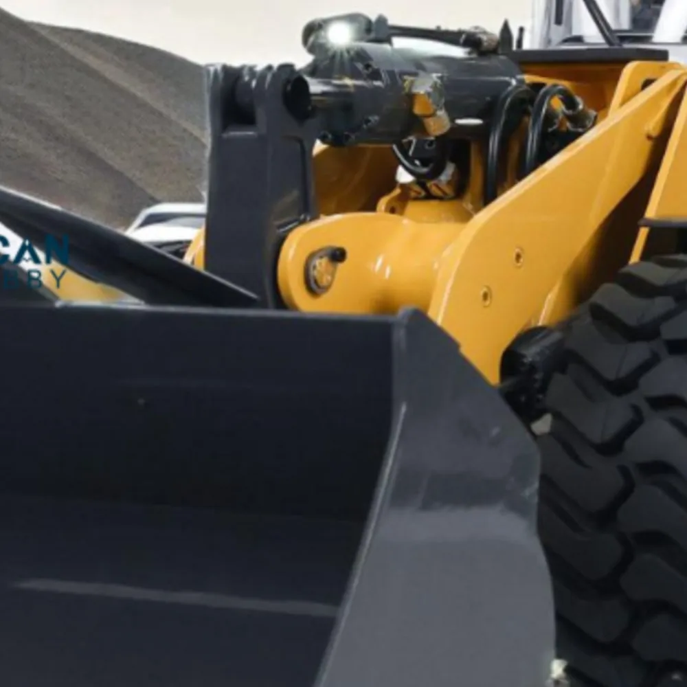 

XDRC 580 1/14 Металлический RC гидравлический погрузчик RTR Инженерный игрушечный автомобиль с дымовыми огнями для взрослых Хобби Строительство THZH1801