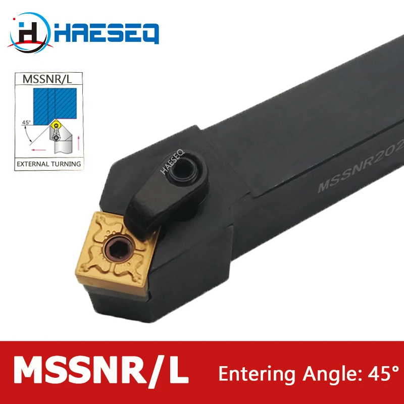 

MSSNR1616 MSSNR2020 MSSNR2525 MSSNR3232 внешний токарный инструмент SNMG карбидная вставка держатель MSSNR MSSNL CNC металлический токарный инструмент держатель