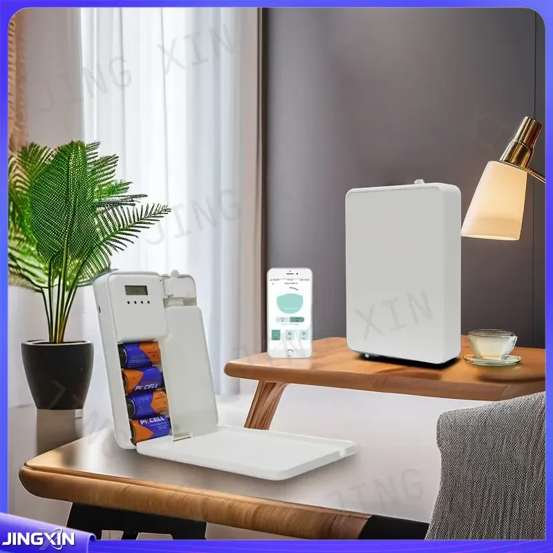 custom for Battery Type C Pure Essential Oil Aroma Diffuser Smart Air Humidifier Scenting Device Home Office Air Freshener