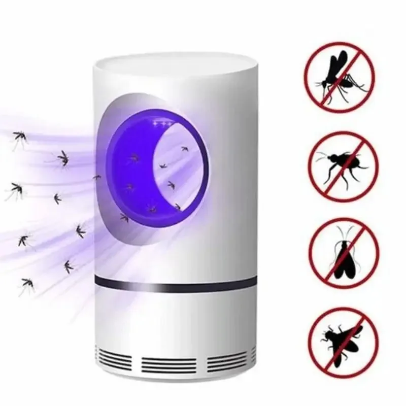 New Photocatalyst Mosquito Exterminator Inhalation type Smart Mosquito Control LED Light Indoor USB Repellent Mute Mosquito Lamp