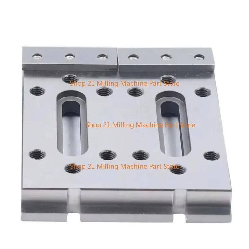 M8 CNC Wire EDM Fixture Board Stainless Jig Tool 120x100X15mm Fit Leveling & Clamping