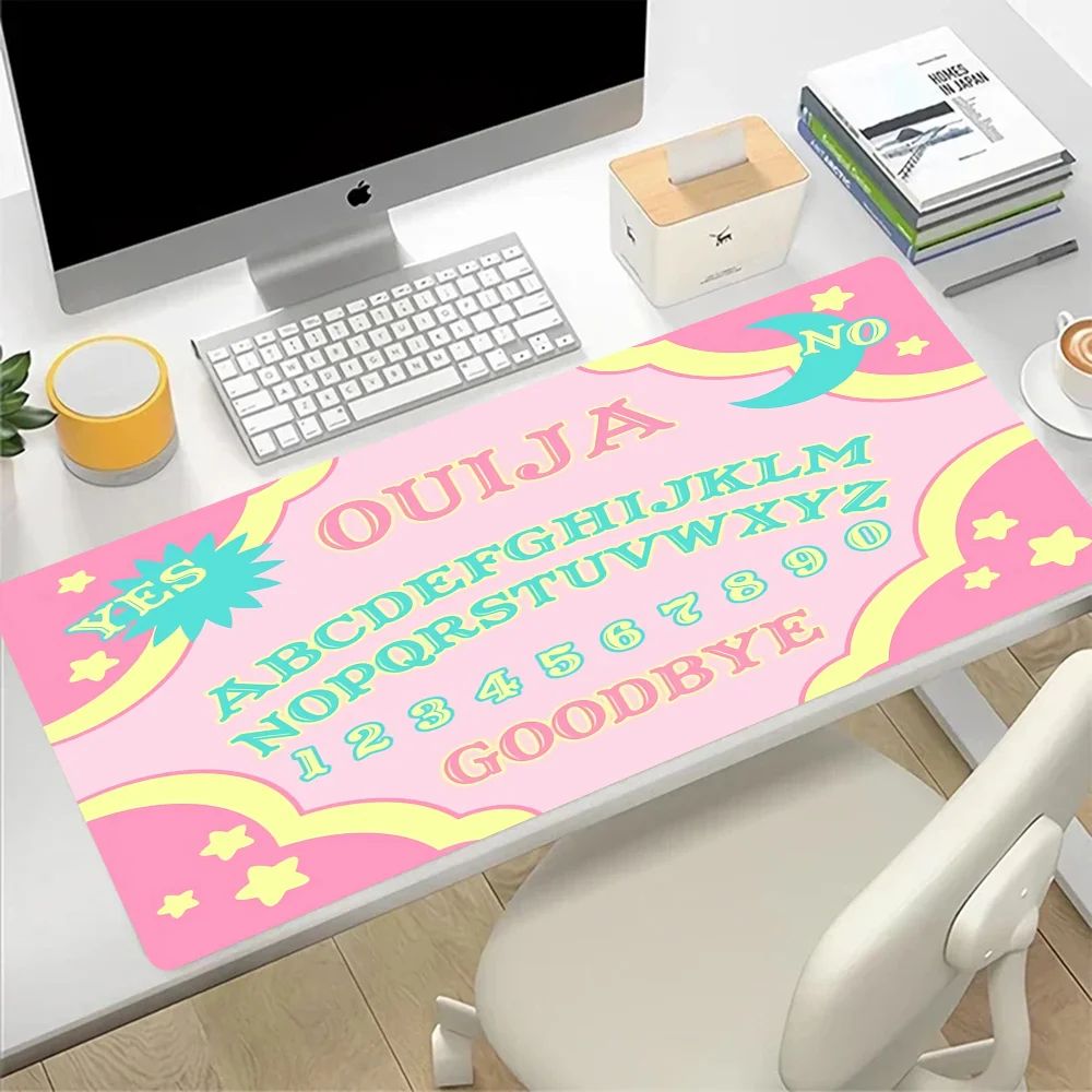 

Ouija доска большой коврик для мыши игровой коврик для мыши ПК геймерский компьютерный офисный коврик для мыши силиконовая клавиатура Настольный коврик для мышки ноутбук