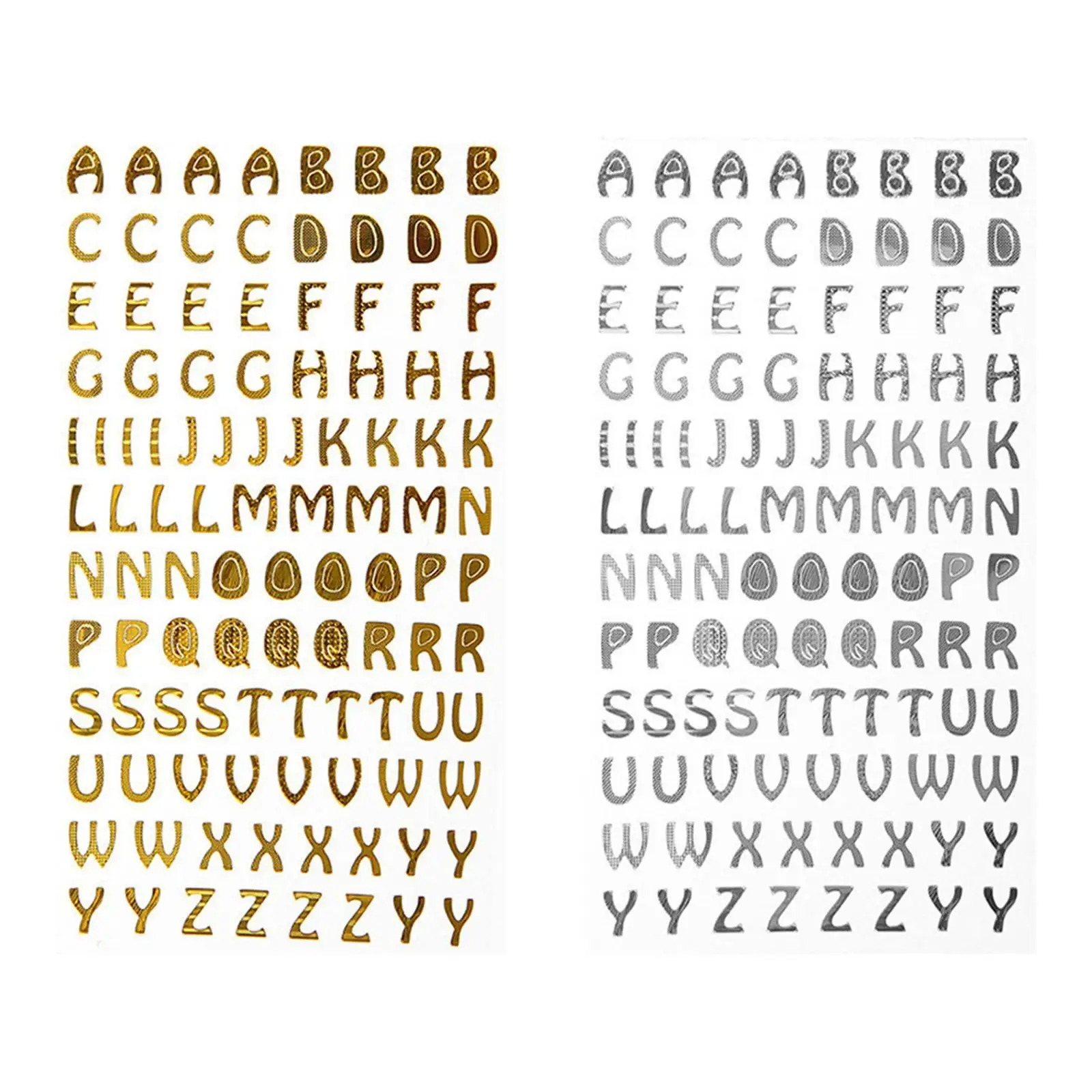 Letter Stickers for Scrapbooking Self Sticky Decals Mailbox Labels for Gift Wrapping Wall Album Decoration Scrapbooks Sign