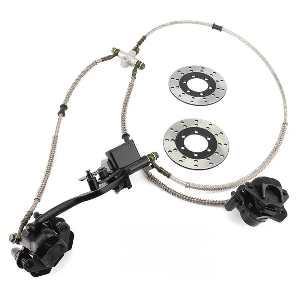Ensemble de maître-cylindre de frein à disque avant OPGT, étrier hydraulique pour ATV, buggy, quad, moto chinoise 110cc 125cc 150cc 200cc 250cc