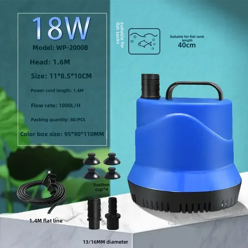 خزان الأسماك مضخة غاطسة صغيرة عمود سيراميك صغير شفط المياه تصفية صامتة أسفل مضخة شفط حوض السمك الغوص مضخات المياه #6
