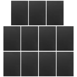 50 Sheets Black Cardboard Stock Paper Sketch for Drawing Cardstock Painting A4 Large