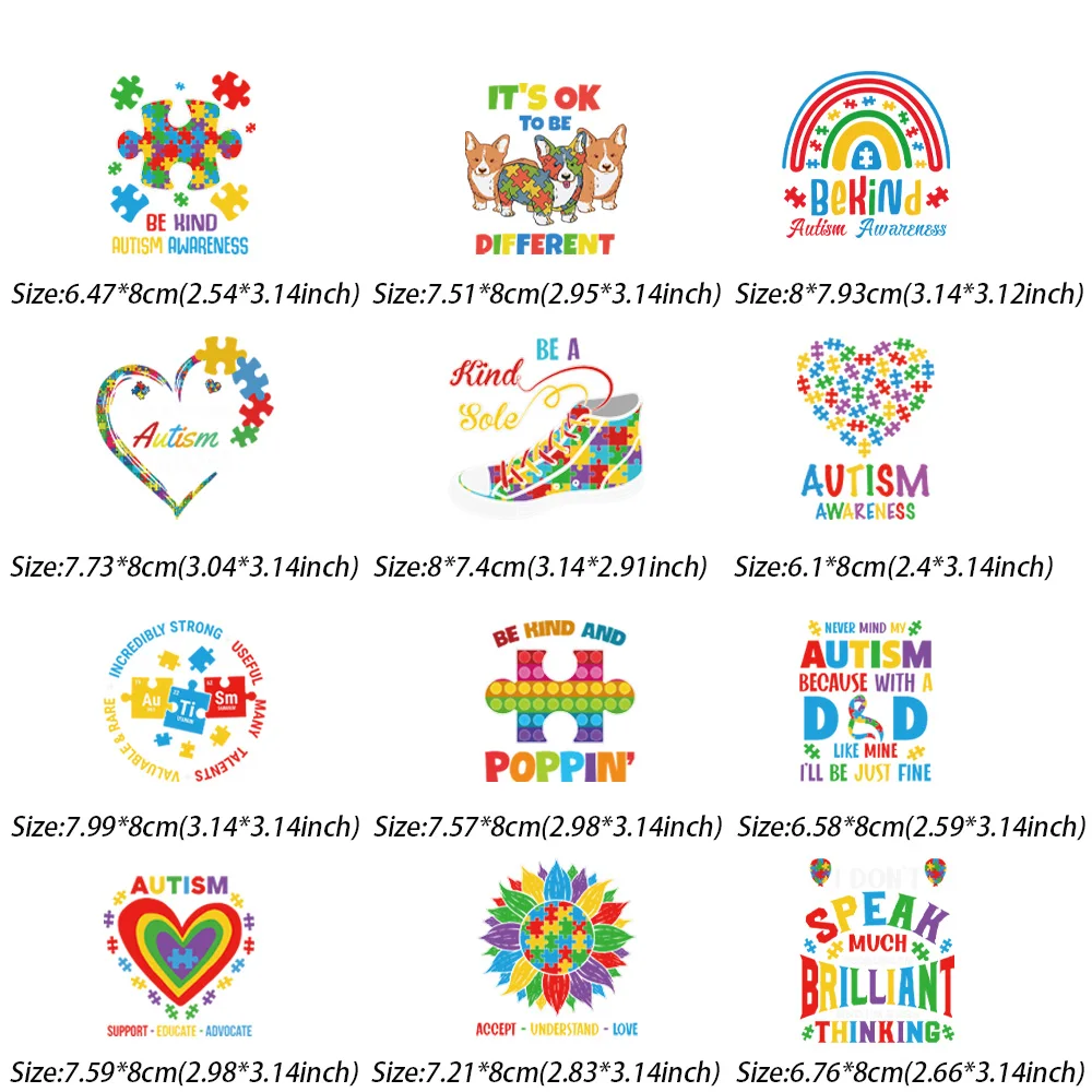 12piece Colorful  Mood Assisting individuals with autism  Health Inspirational Designs Motivational Flower  Quotes DIY  Sticker