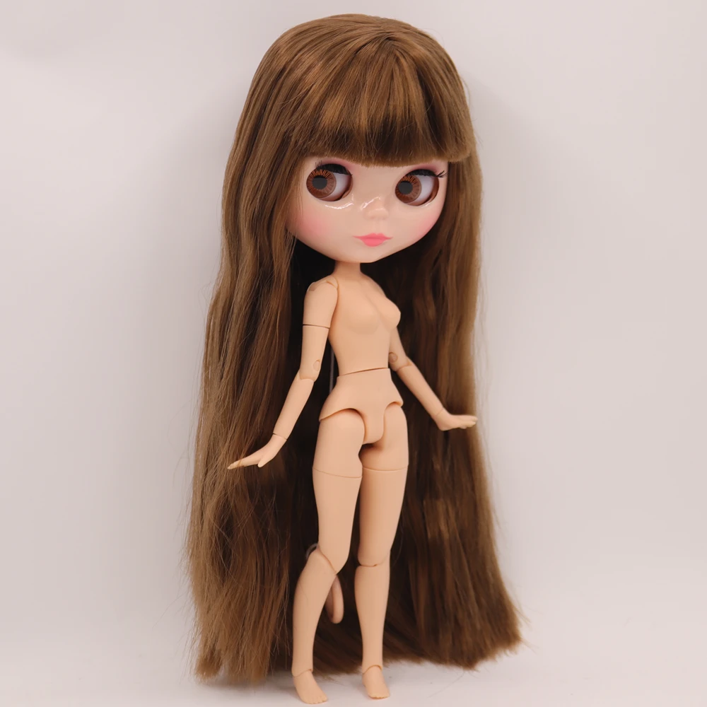 ICY DBS Blyth Doll Purple Hair White Skin Brown Hair Natural Skin 1/6 BJD JOINT body Neo Christmas Gift Anime