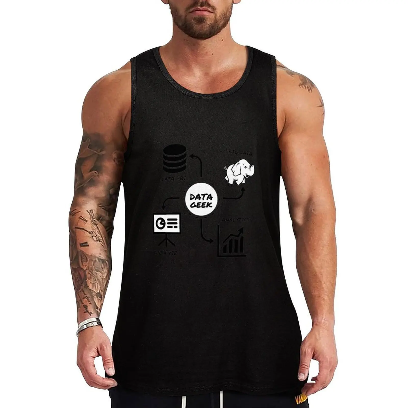 T-shirt, sweat à capuche et accessoires Data Geek pour les analyseurs de données, les scientifiques, les professionnels de l'analyse de données, les professionnels des sciences et techniques, les ingénieurs, débardeur