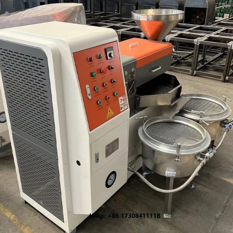 Commercial Sunflower Screw Oil Pressing Machine Olive Soybean Cold Press Oil Extractor Machine