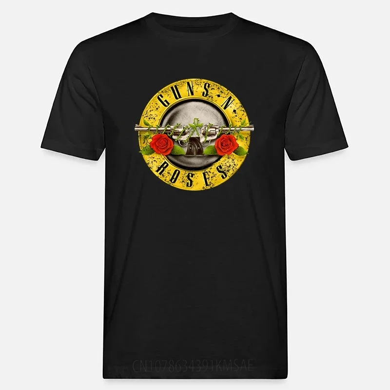 

Streetwear Style T Shirt Men T-shirt Guns N Roses Bullet Logo Men'S Graphic Shirt Brand Tee-shirt Vintage Ropa Hombre Camisetas