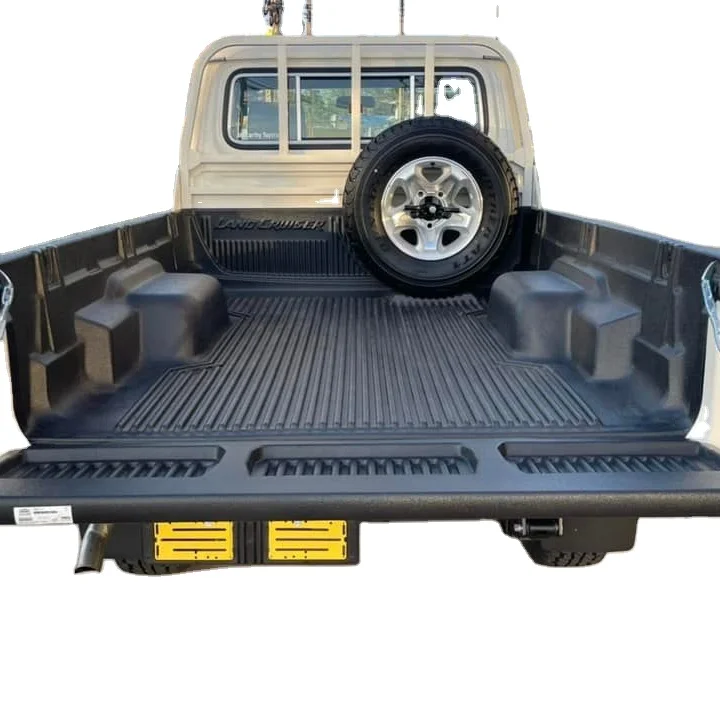 customized mat  Land Cruiser LC79 double cab Pickup bed liner waterproof anti slide drop-in truck tub protection cover