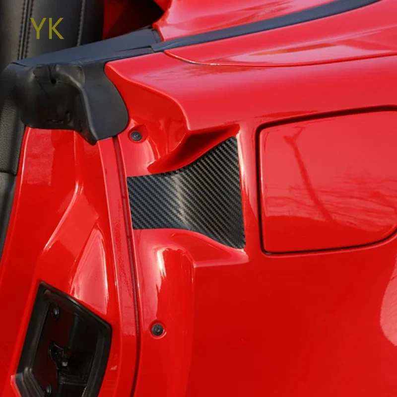 

For Chevrolet Corvette C6 2005-2013 PVC Black Car Door Handle Door Bowl Protection Cover Trim Sticker Car Accessories