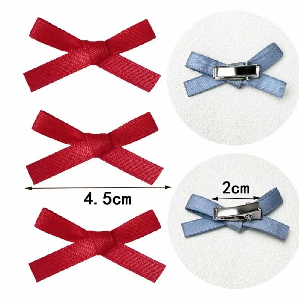 Little Bowknot Hair Clips Ballet Ribbon Hair Accessories Bow Hairpin Sweet Headwear Cute Barrette Girls