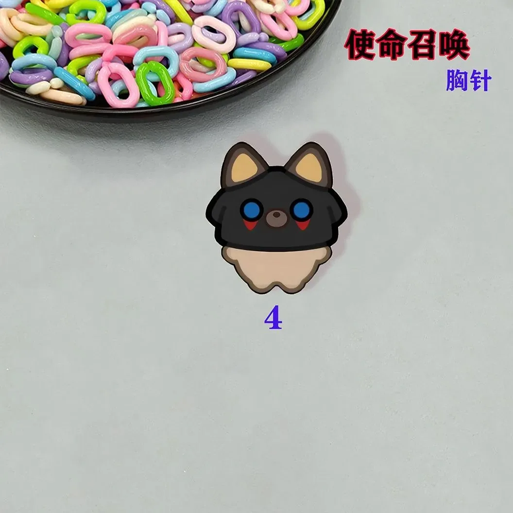 コールオブデューティクルーガーブローチコンイグ漫画コスプレ超かわいいバッジ服バッグ多用途ピンアクセサリー