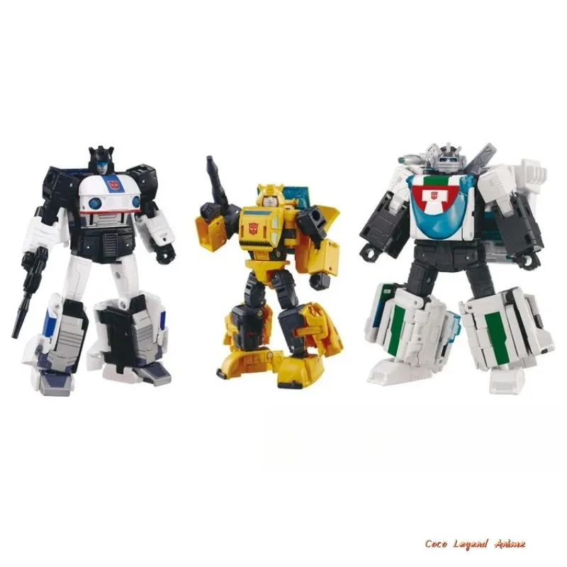 DCS In Stock Original Transformation Toys Cybertron Chase Wheeljack BEE Jazz Suit Action Figures Toy ollectionC Gifts 3C
