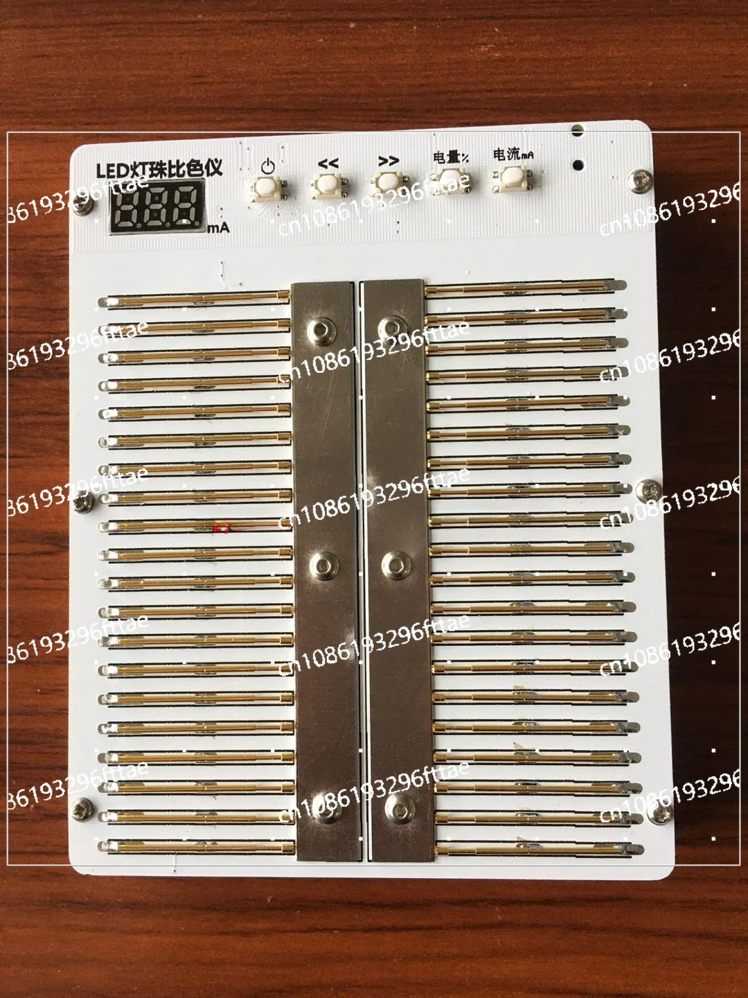 

LED lamp bead test box, patch test box, portable colorimeter, lamp bead color plate 0-60mA