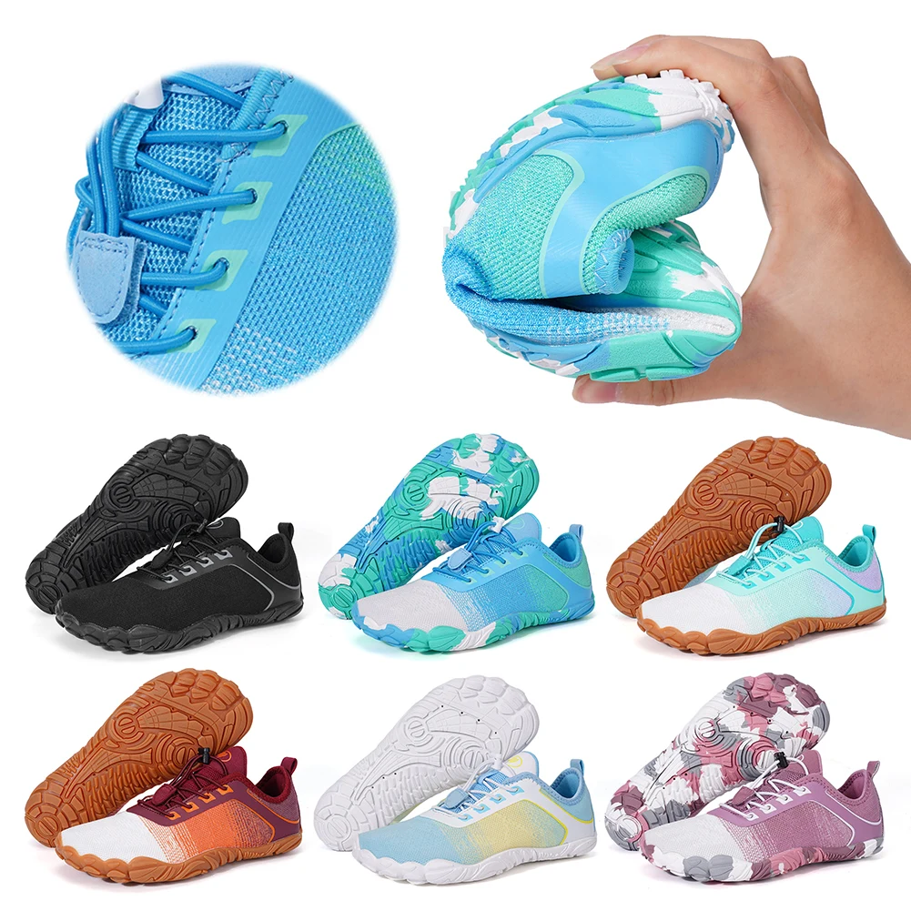 

Unisex Water Shoes Non Slip Casual Wading Shoes Quick Drying Mesh Swim Shoes Breathable Gym Sneakers for Walking Running