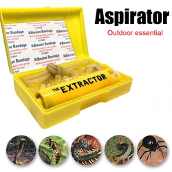 Vacuum Suction Pump Wild Venomous Bee Mosquito Bite Outdoor Venom Extractor Tourniquet Camping Hiking First Aid Safety Tool