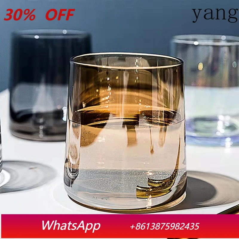 

LTT high-value glass water cup set household juice cup whisky glass