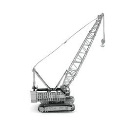 Crane 3D Metal Puzzle Model Kits DIY Laser Cut Puzzles Jigsaw Toy For Children