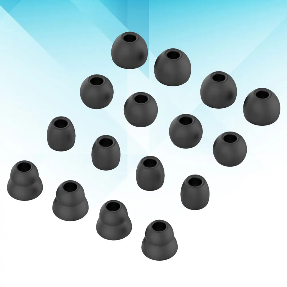 1Set Silicone Earbuds Earmuffs Premium Soft Silicone Cover Noise Isolation in-Ear Stability Compatible for Pro Powerbeats3