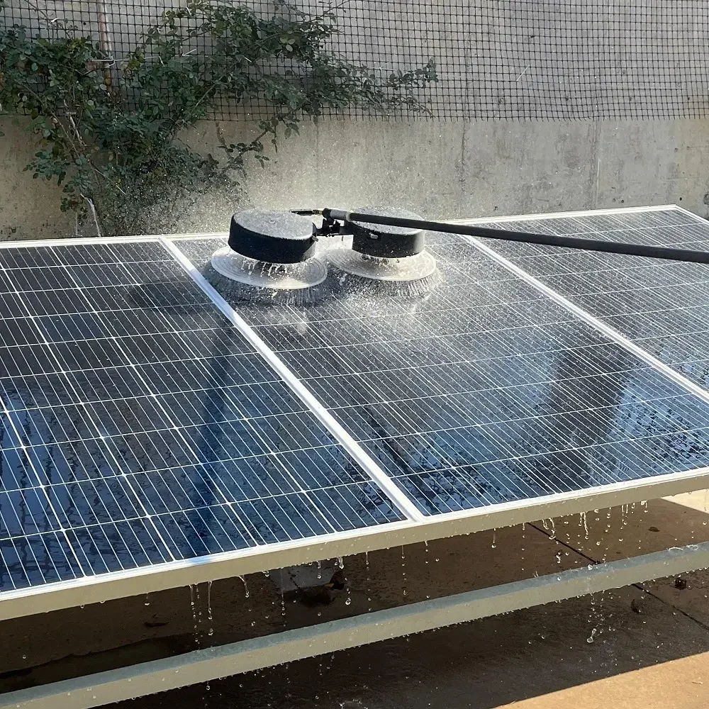 

Solar Panel Cleaning Machine Electric Solar Panel Handheld Brush Photovoltaic Cleaning Equipment