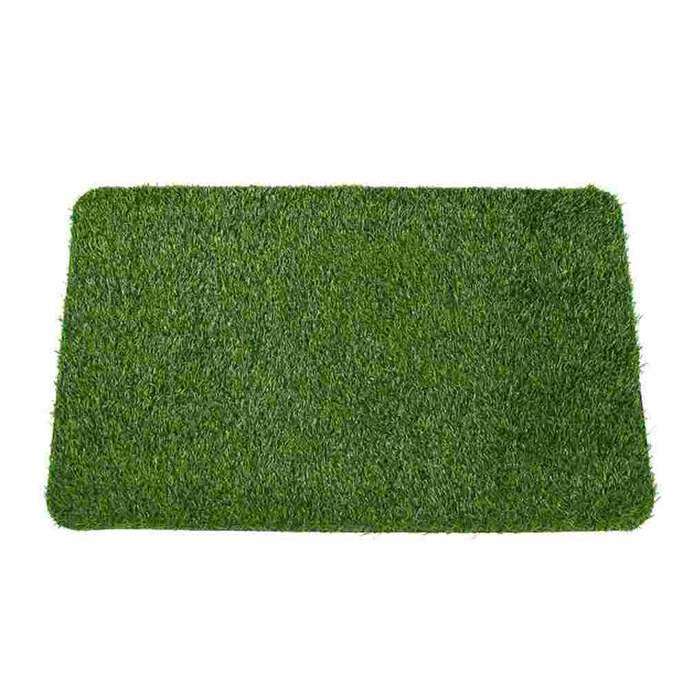 DIY Turf Squares Grass Tiles Door Mat Fake Anti-slip Non-slip Anti-skid Floor Flooring