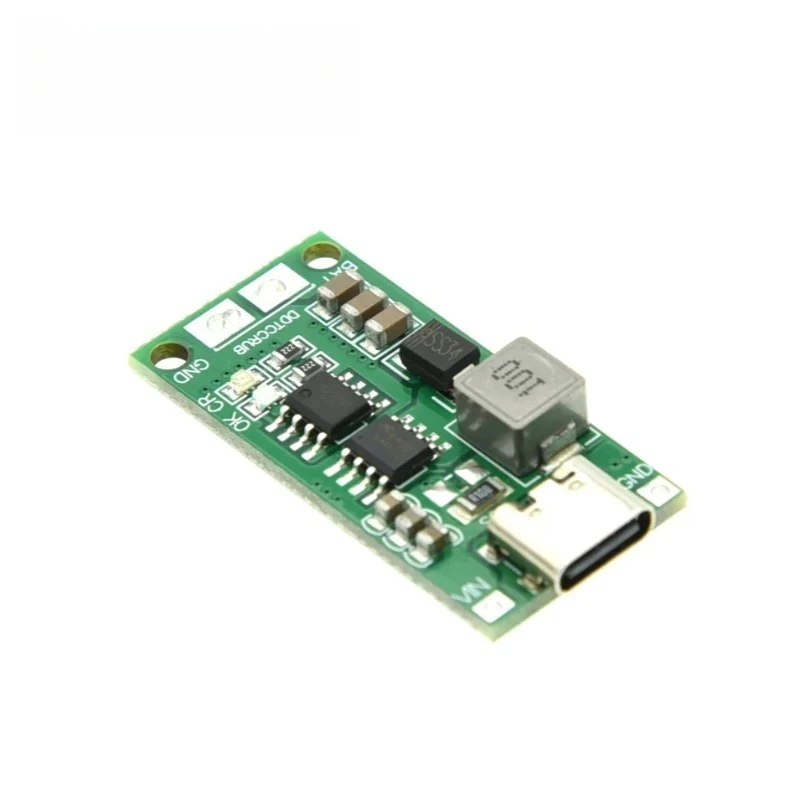 2S 3S 4S Li-ion Battery Charging Protection Board Type-C USB Boost Converter Charger Module DC 3-5V