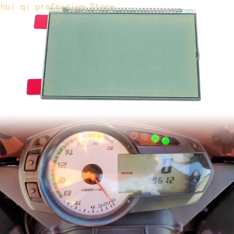 Einzelnes Motorrad-Instrumenten-LCD-Panel, rechteckige Armaturenbrett-Bildschirmkomponente für ZX6R 636 – Detail 3