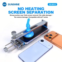 SUNSHINE SS-601G  Mobile Phone Free Heating LCD Screen Splitter Unheated All Mobile Phone Screen Separation Fixture Repair Tools