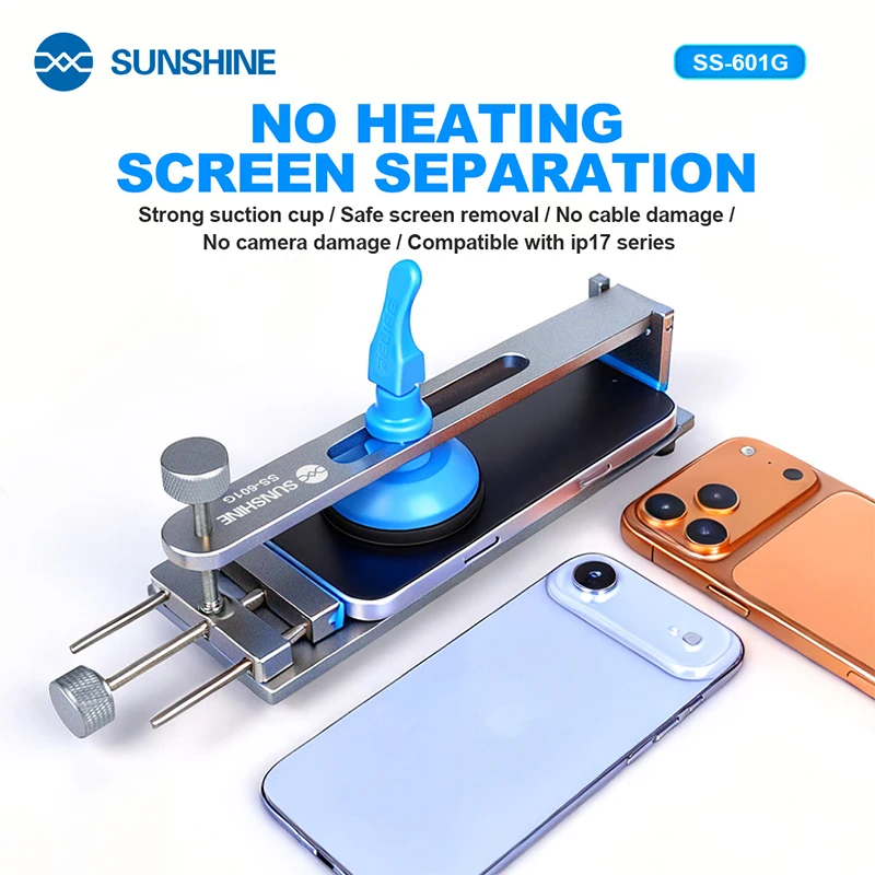 SUNSHINE SS-601G  Mobile Phone Free Heating LCD Screen Splitter Unheated All Mobile Phone Screen Separation Fixture Repair Tools