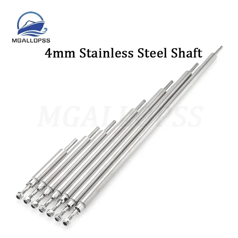 1PC RC Boat 304 Stainless Steel  4mm Principal Axis Suitable For  Rc Boat Rc Electric Racing Boat