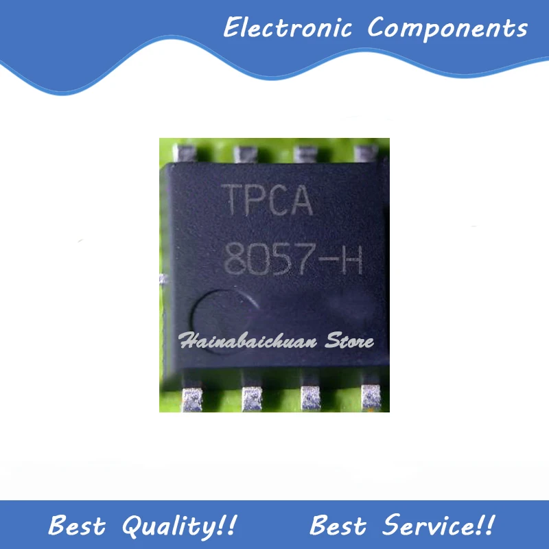 10 Pcs/Lot TPCA8057-H TPCA8057 QFN8 New and Original In Stock