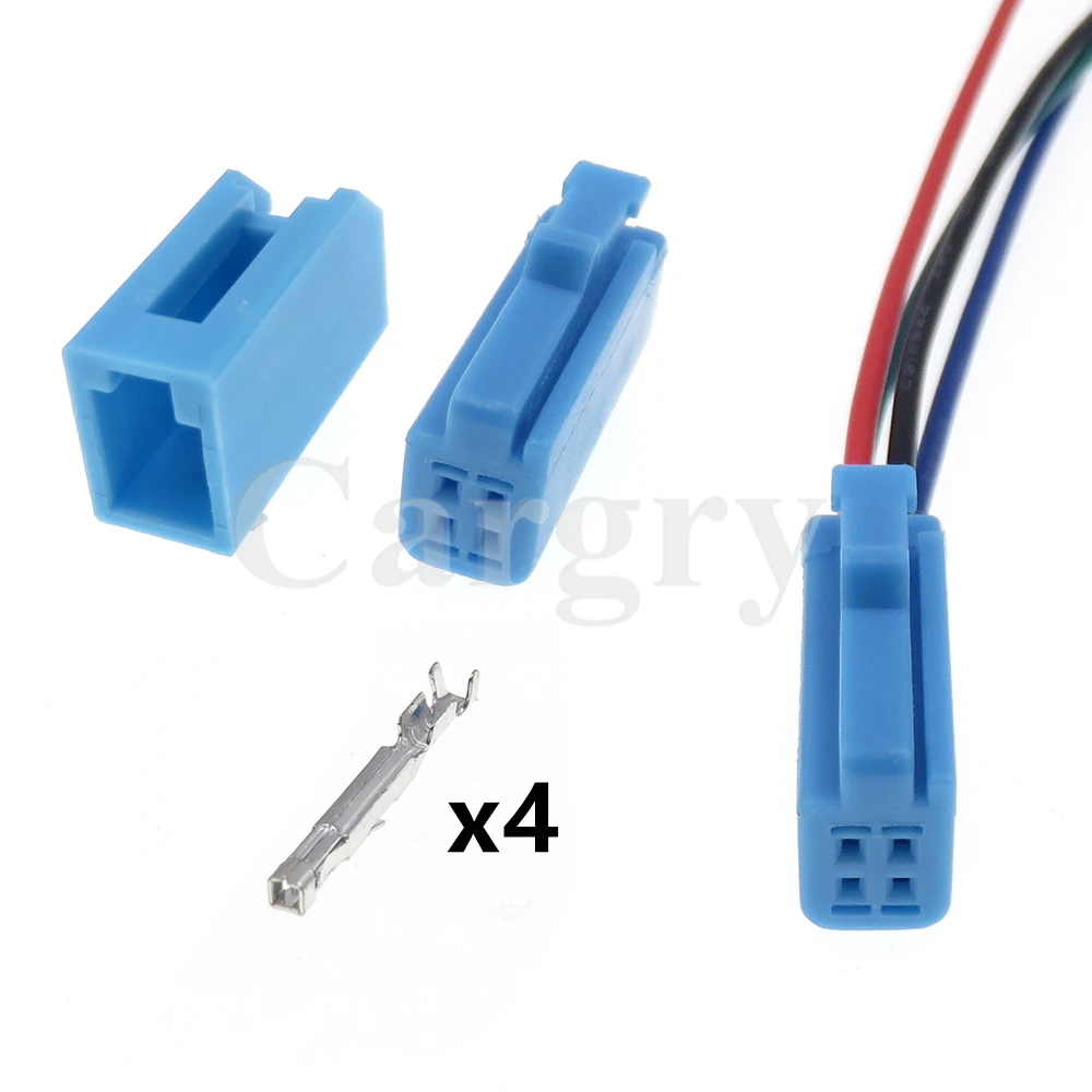 

1 Set 4P AC Assembly Auto Electrical Connector Car PCB Male Plug Automobile Wire Cable Socket