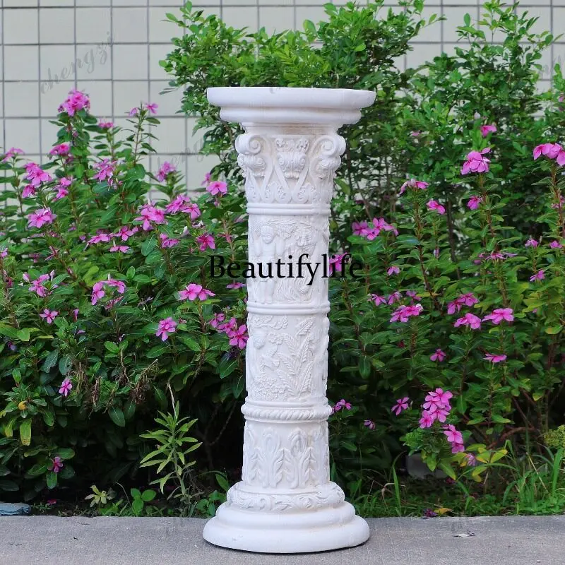 European garden Roman column decoration ornament courtyard wedding display stand layout props outdoor