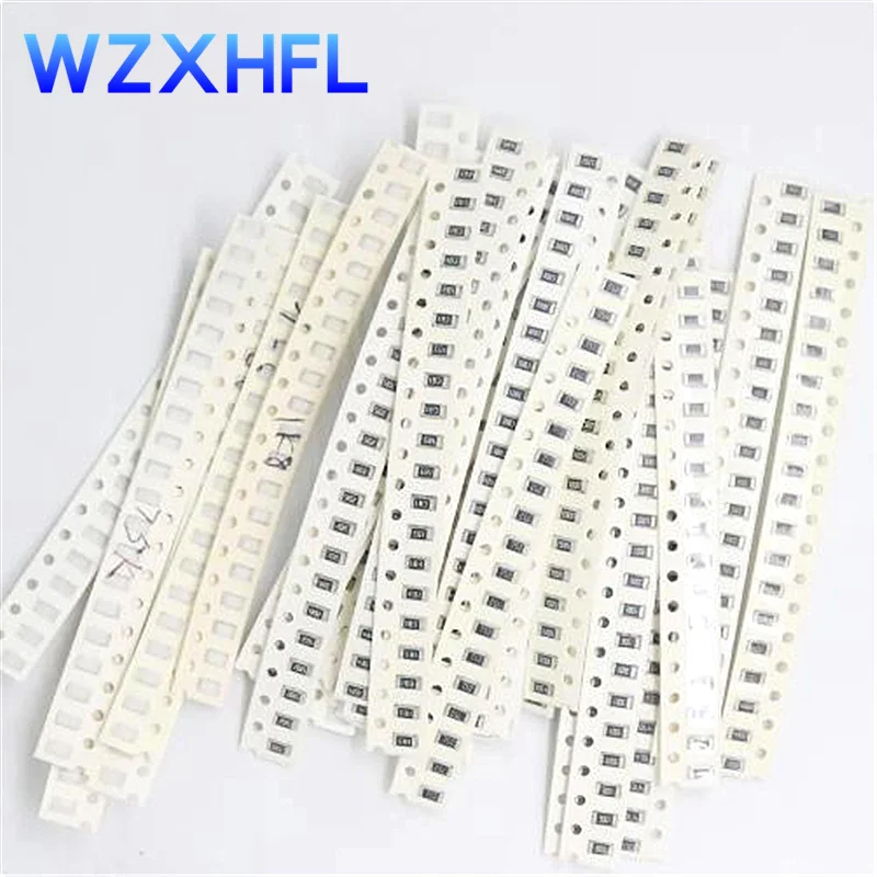 1206 SMD Resistor Kit Assorted Kit 1ohm-1M ohm 1% 33valuesX 20pcs=660pcs Sample Kit