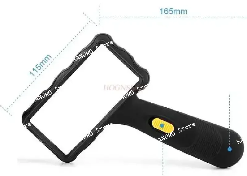 

Увеличительное оборудование, 10-кратная ручная лупа, высокое увеличение, HD подсветка, чтение для пожилых людей, ребенок, студент с