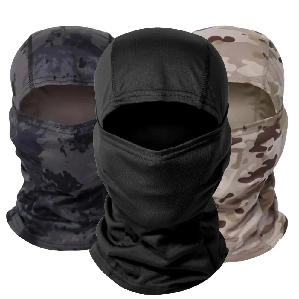 Balaclava Motorcycle Face Mask Full Face Mask Hood UV Protection Ski Sun Hood Tactical Masks Bicycle Motorcycle Helmet Inner Cap