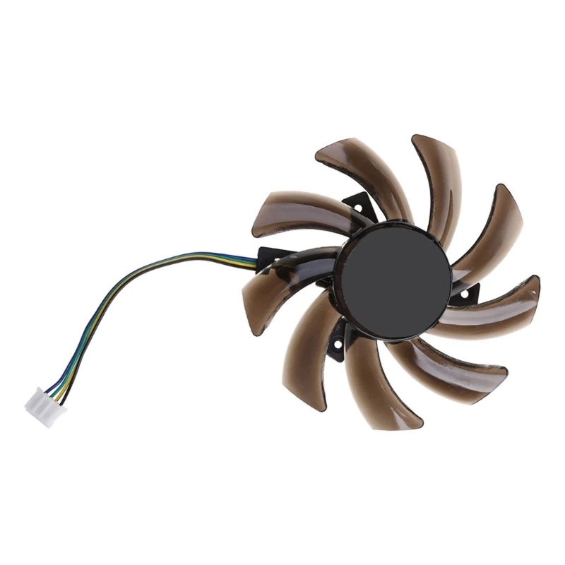 2 قطعة 85 مللي متر بطاقة الرسومات التبريد VGA مروحة 4Pin 12 فولت 0.35A GPU برودة مروحة ل Maxsun